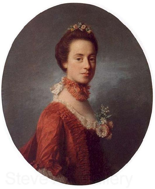 Allan Ramsay Lady Robert Manners France oil painting art